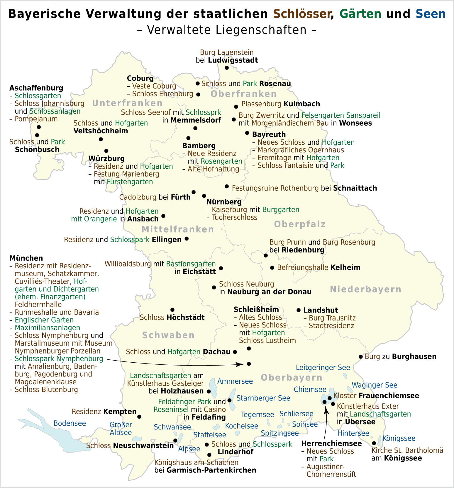 Bayerische Verwaltung der staatlichen Schlösser, Gärten und Seen
