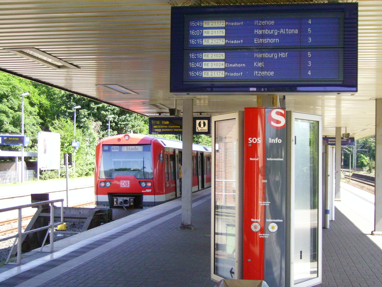 Liste der Bahnhöfe der SBahn Hamburg