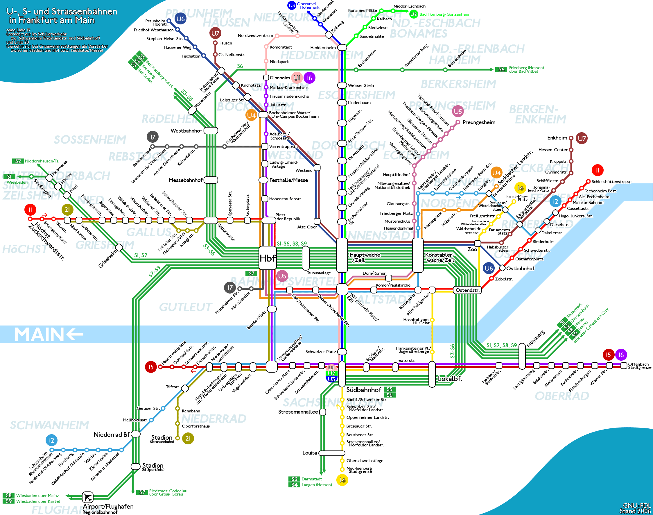 Nahverkehr in Frankfurt am Main
