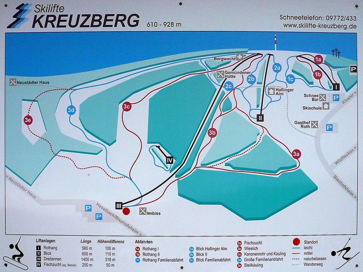 Skigebiet Kreuzberg