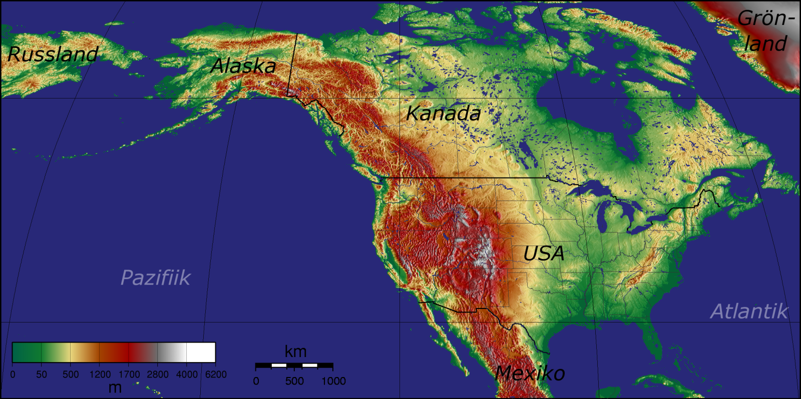 Geographie Der Usa 2872